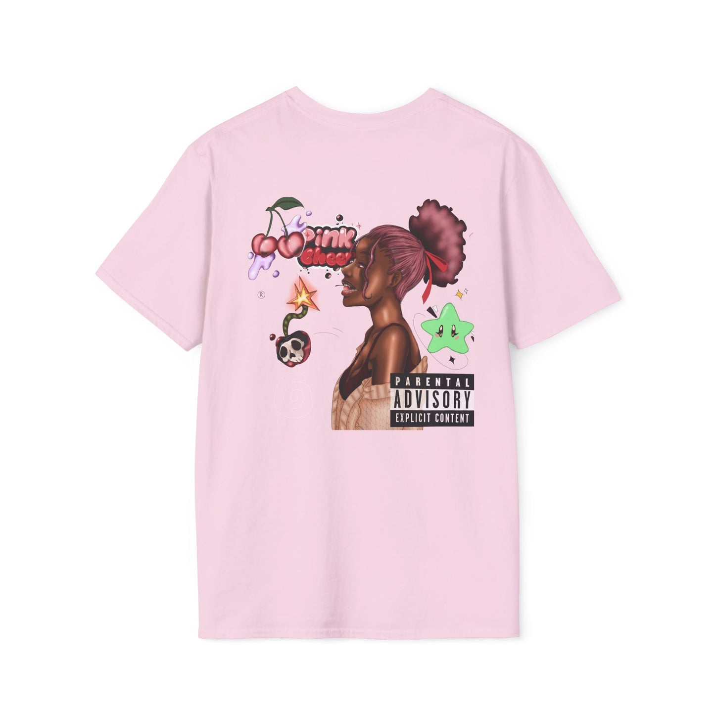 Unisex Softstyle T-Shirt girl power ⑧🦸🏾♀️