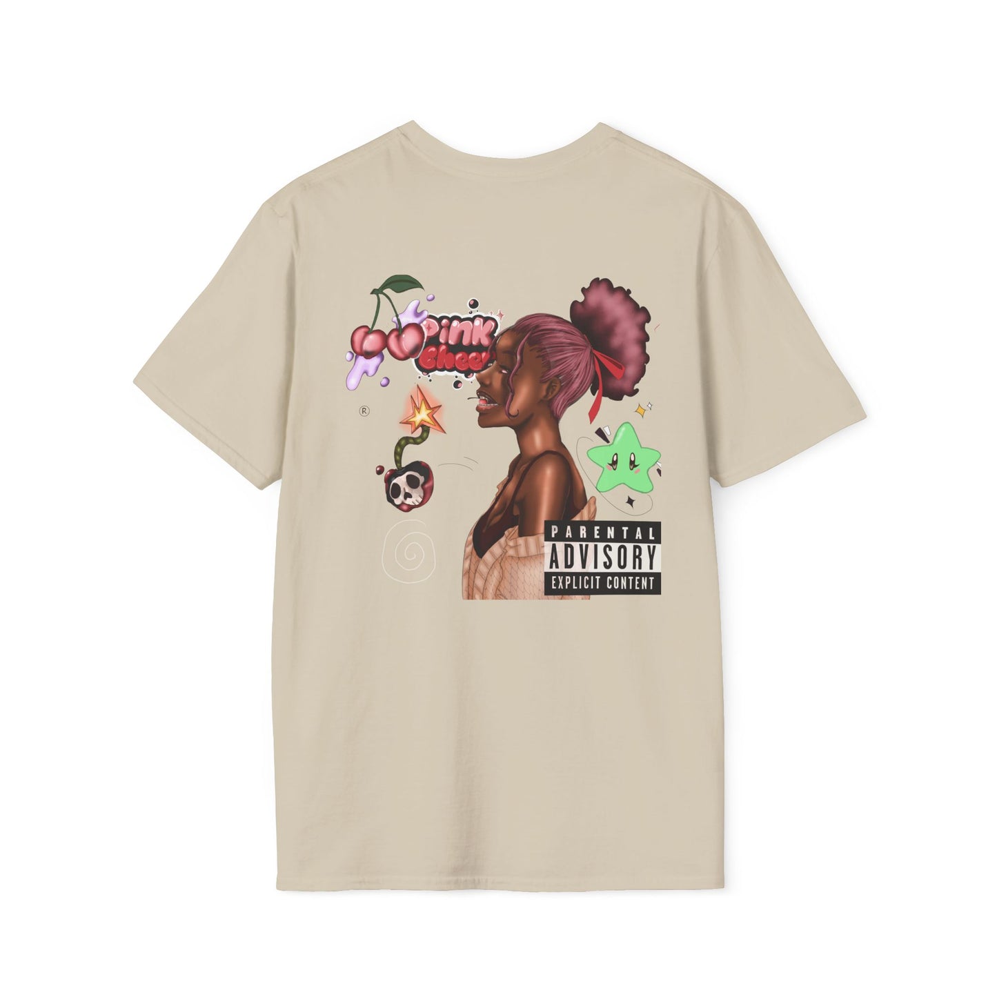 Unisex Softstyle T-Shirt girl power ⑧🦸🏾♀️