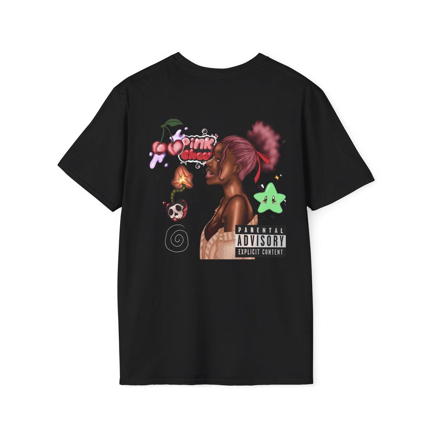 Unisex Softstyle T-Shirt girl power ⑧🦸🏾♀️