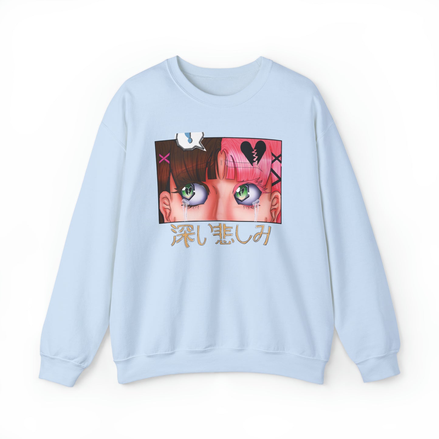 Unisex Heartbreak P.O.V 💔 Heavy Blend™ Crewneck Sweatshirt