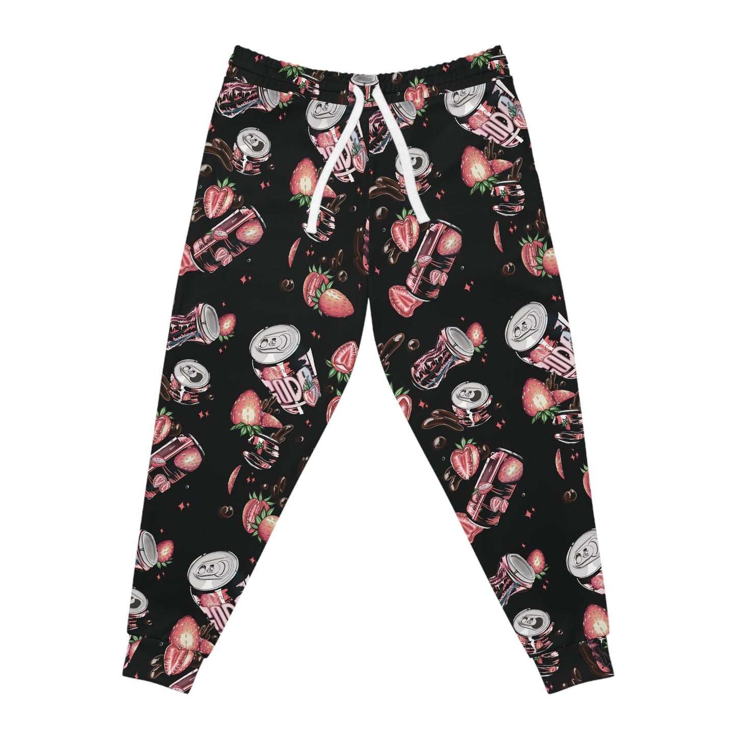 Athletic Strawberry Soda Joggers 🍓🥤✨(AOP)