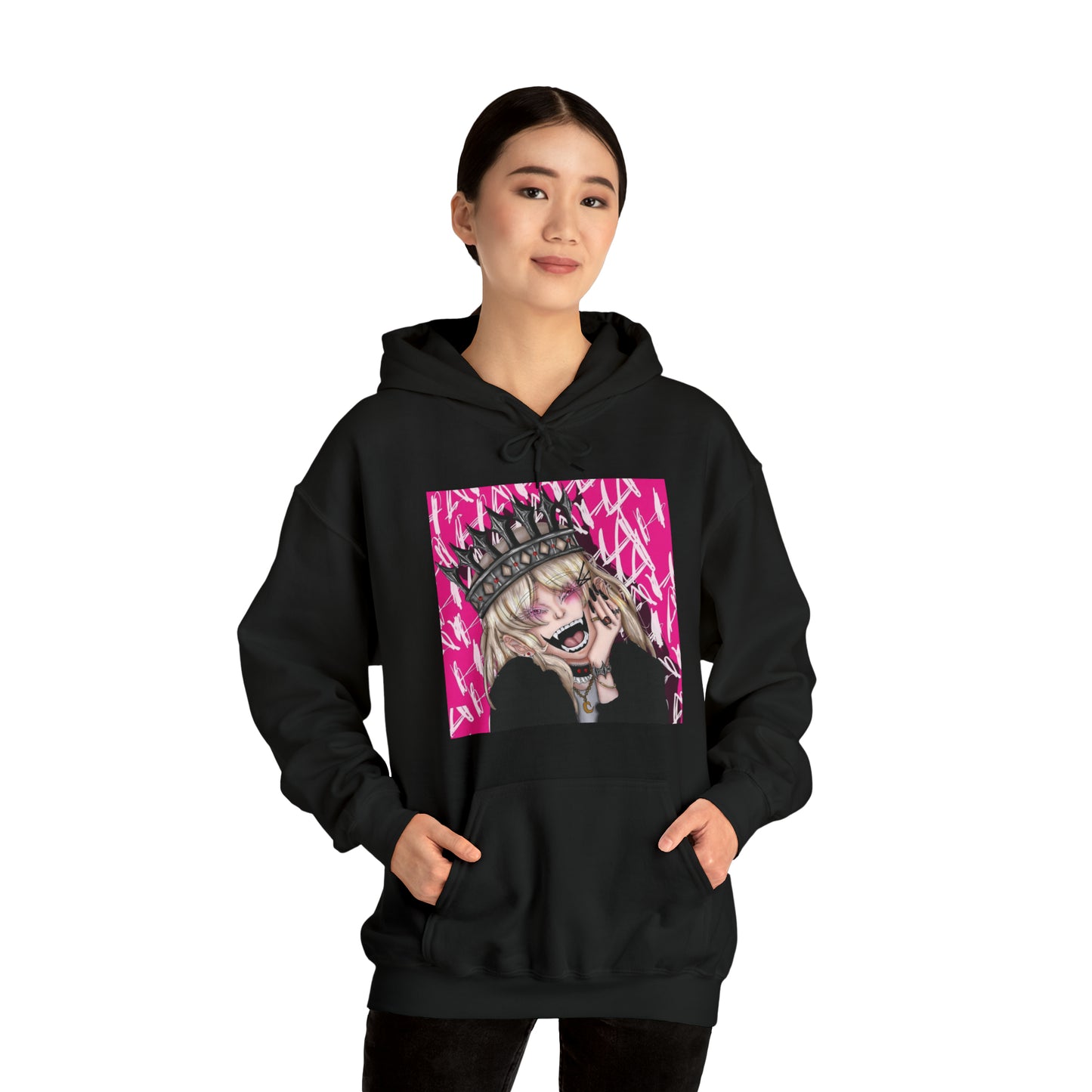 Unisex QueenBee 🖤Heavy Blend™ Hooded Sweatshirt