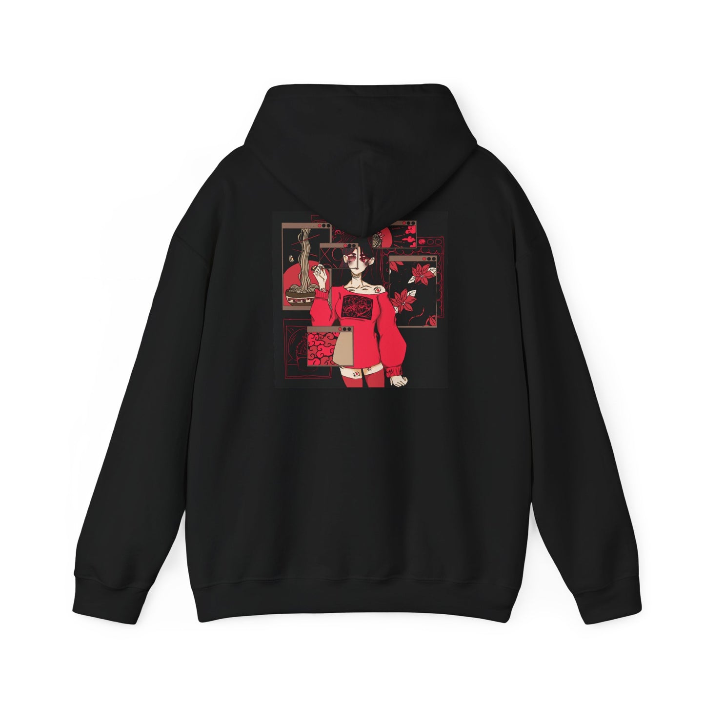 Unisex Heavy Blend™ window 👩💻Hooded Sweatshirt