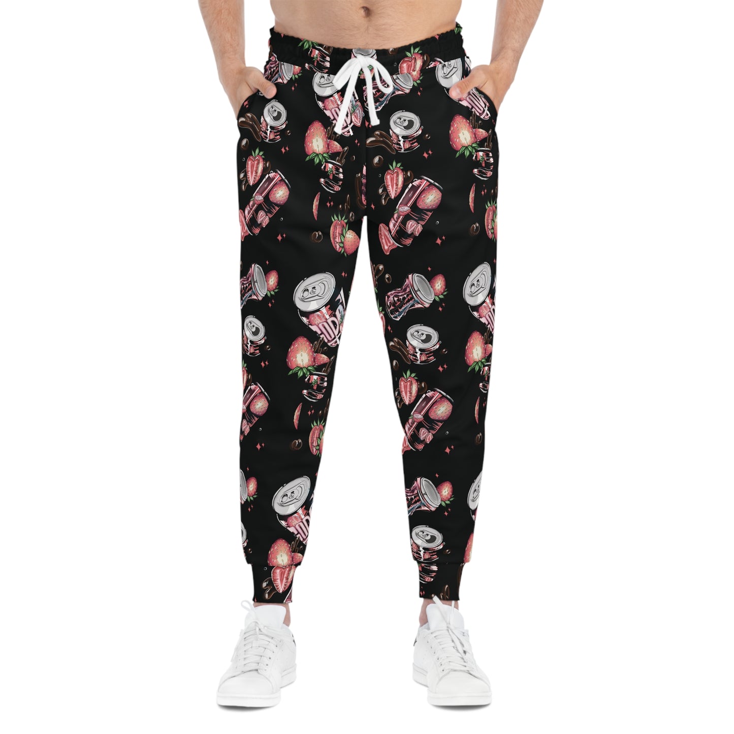 Athletic Strawberry Soda Joggers 🍓🥤✨(AOP)