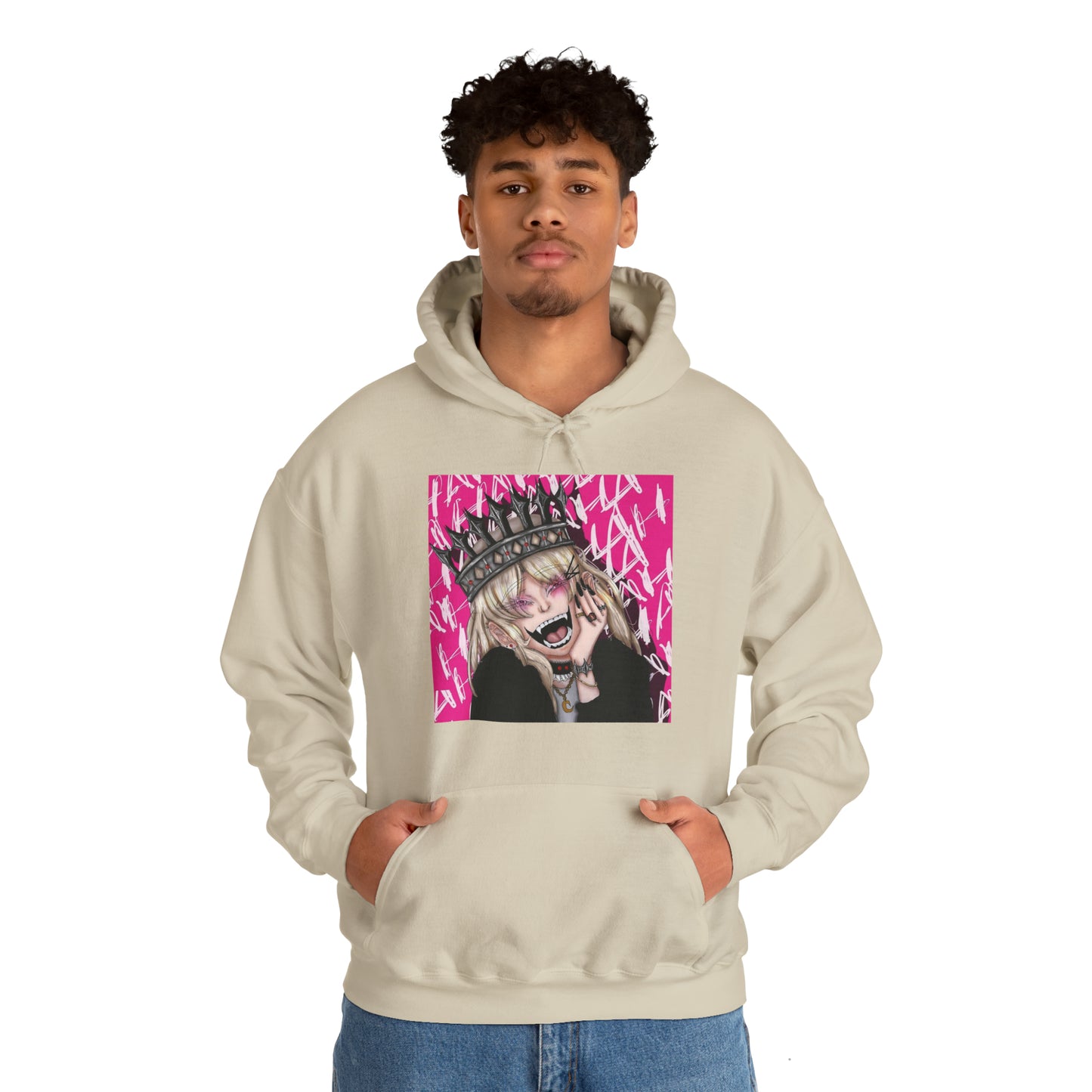 Unisex QueenBee 🖤Heavy Blend™ Hooded Sweatshirt